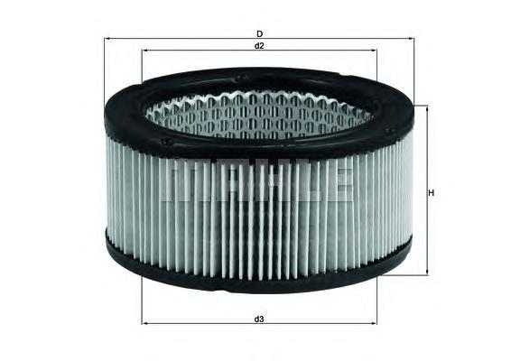LX213 Mahle Original Filtr powietrza
