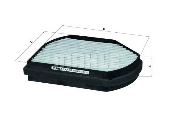 Filtr kabiny Mahle Original LAK37 cena, od 19,84 USD