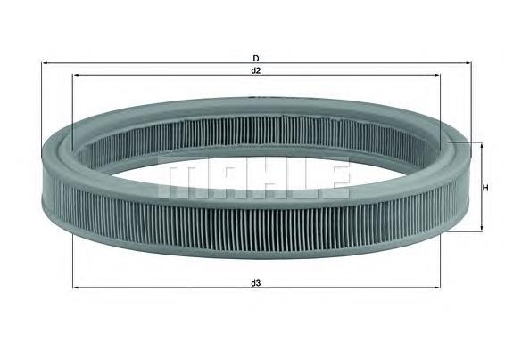 Filtr powietrza Mahle Original LX332 cena, od 8,54 USD