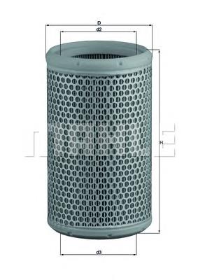 Filtr powietrza 7701023306 Renault (RVI)