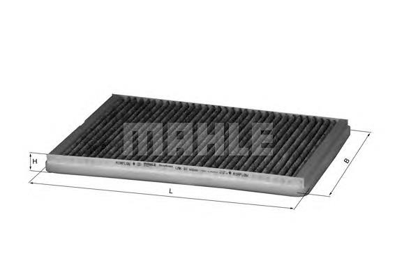 Filtr kabiny LAK81 Mahle Original