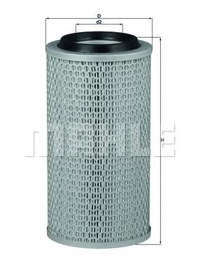 Filtr powietrza LX49 Mahle Original