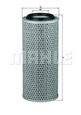 Filtr powietrza Mahle Original LX200 cena, od 17,70 USD