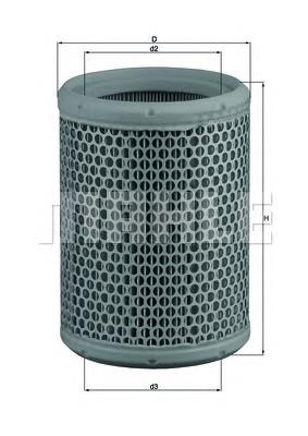 Filtr powietrza Mahle Original LX130 cena, od 14,52 USD