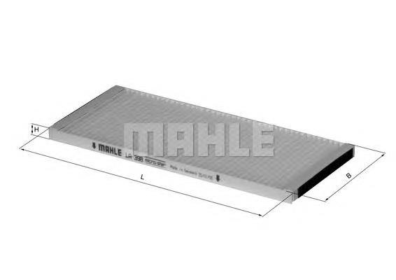 Filtr kabiny LA398 Mahle Original