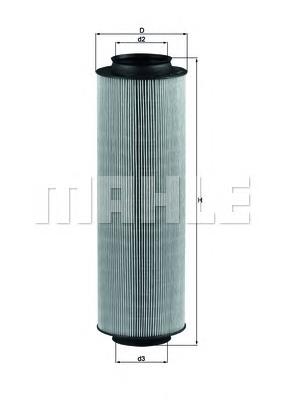 LX791 Mahle Original Filtr powietrza