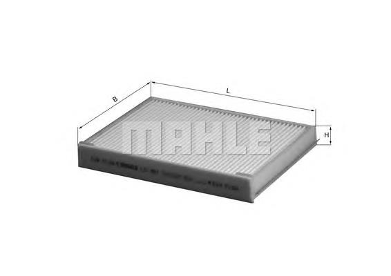 LA387 Mahle Original Filtr kabiny