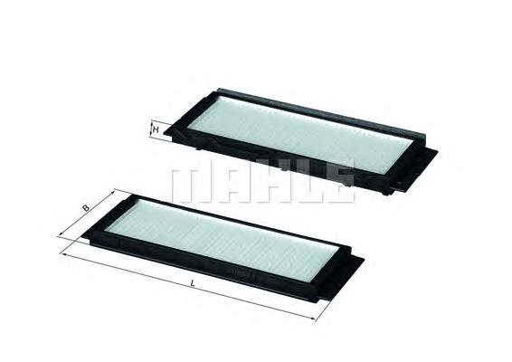 Filtr kabiny Mahle Original LA501S cena, od 13,11 USD
