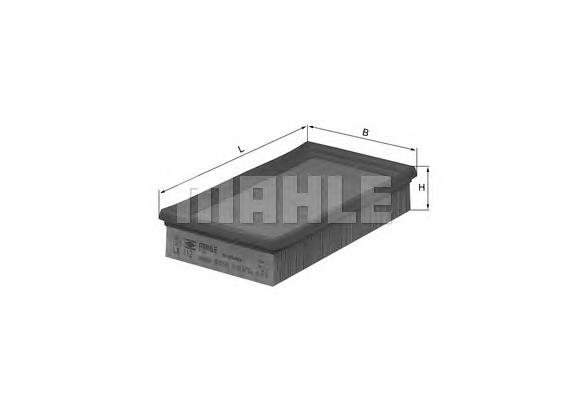 Filtr powietrza Mahle Original LX112 cena, od 13,73 USD