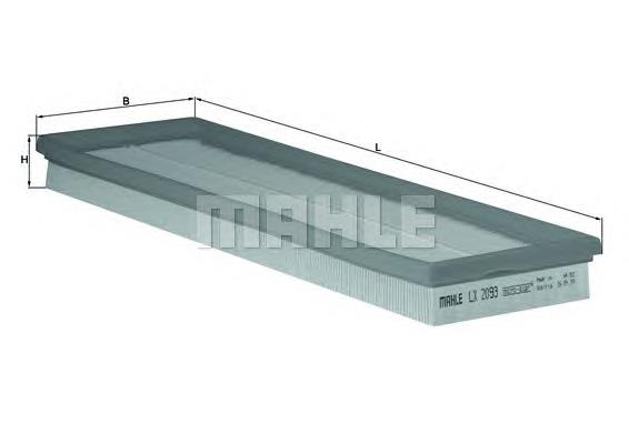 LX2093 Mahle Original Filtr powietrza