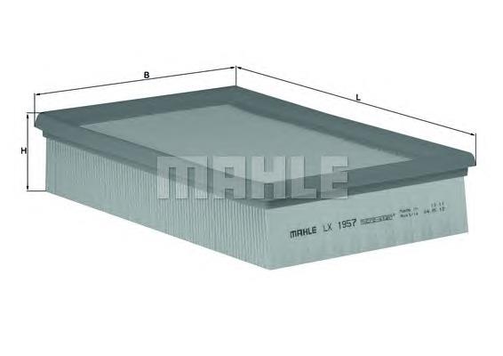 LX1957 Mahle Original Filtr powietrza