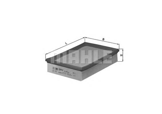 LX417 Mahle Original filtr powietrza