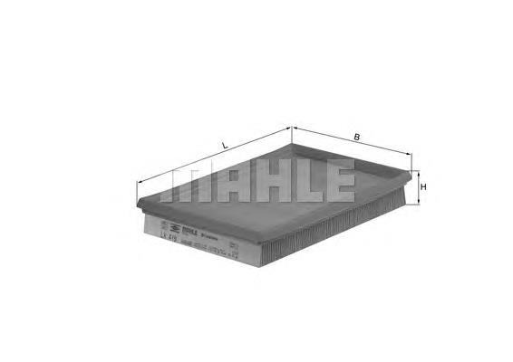 Filtr powietrza LX419 Mahle Original