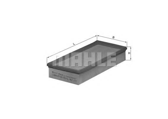 LX408 Mahle Original Filtr powietrza