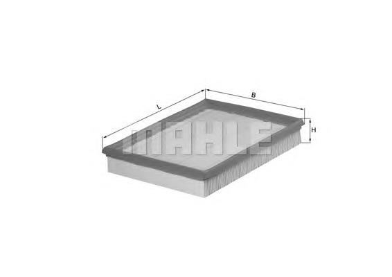 Filtr powietrza Mahle Original LX432 cena, od 8,67 USD