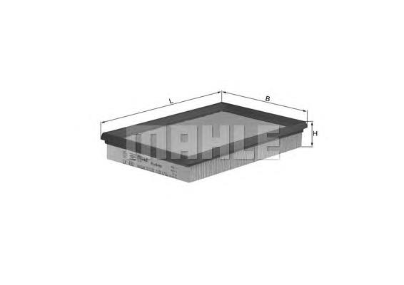 Filtr powietrza Mahle Original LX430 cena, od 8,15 USD