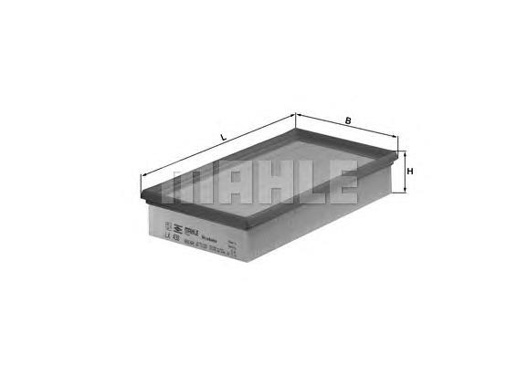 LX438 Mahle Original filtr powietrza