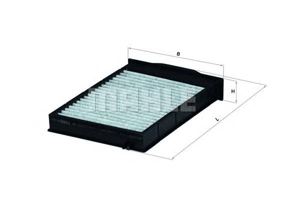Filtr kabiny Mahle Original LAK175 cena, od 15,03 USD
