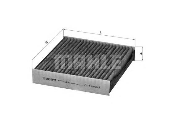 Filtr kabiny Mahle Original LAK96 cena, od 14,27 USD