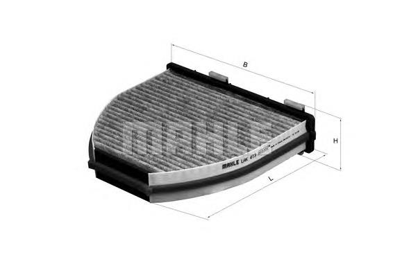 Filtr kabiny Mahle Original LAK413 cena, od 17,93 USD