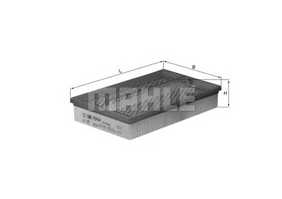 LX95 Mahle Original Filtr powietrza