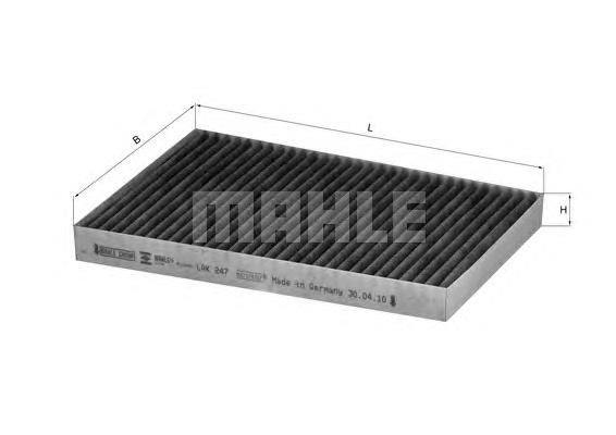 Filtr kabiny Mahle Original LAK247 cena, od 12,31 USD