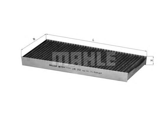 LAK252 Mahle Original Filtr kabiny