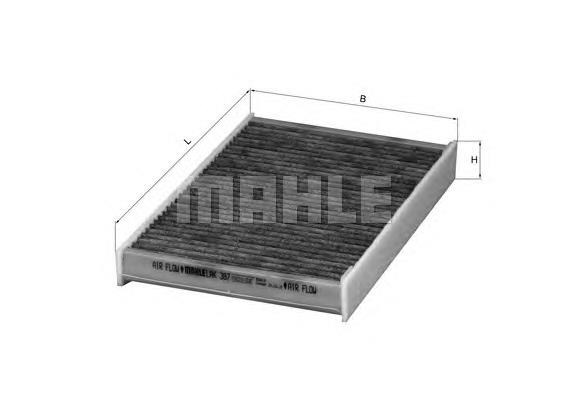 Filtr kabiny Mahle Original LAK387 cena, od 13,69 USD