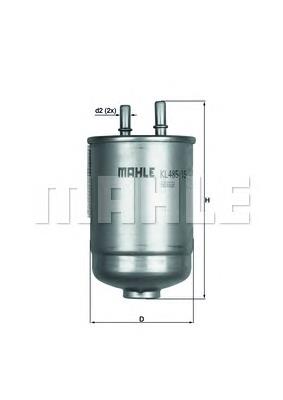 Filtr paliwa Renault (RVI) 8660003800 cena, od 42,33 USD