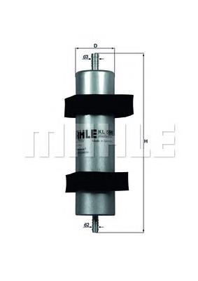 KL596 Mahle Original Filtr paliwa