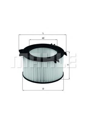 LA65 Mahle Original Filtr kabiny