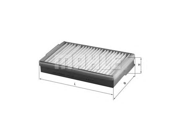 Filtr kabiny Mahle Original LA71 cena, od 15,53 USD