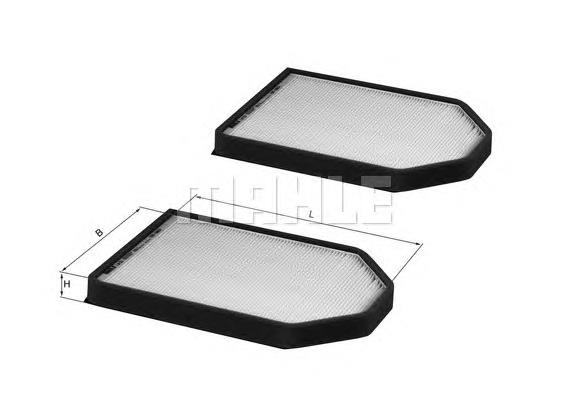 Filtr kabiny Mahle Original LA51S cena, od 26,70 USD