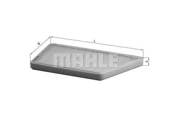 Filtr kabiny Mahle Original LA57 cena, od 9,92 USD