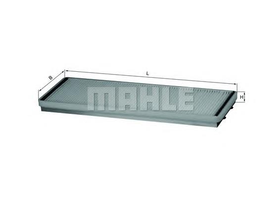 Do koszyka LA12 Mahle Original Filtr kabiny