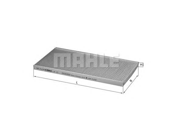 LA21 Mahle Original Filtr kabiny