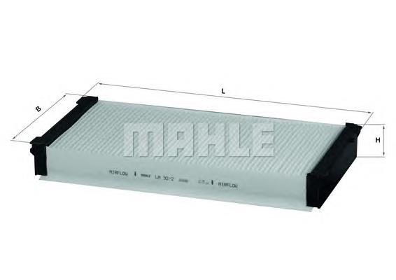 LA322 Mahle Original Filtr kabiny