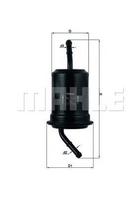 KL115 Mahle Original Filtr paliwa