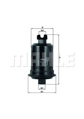 KL128 Mahle Original filtr paliwa