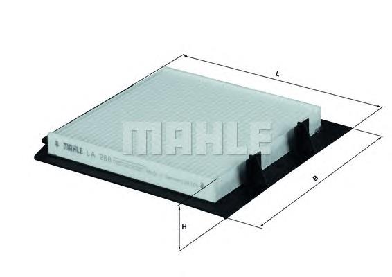 LA288 Mahle Original Filtr kabiny
