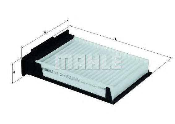 LA304 Mahle Original Filtr kabiny