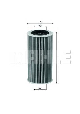 Filtr oleju Mahle Original OX370D cena, od 8,94 USD