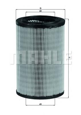 Filtr powietrza Mahle Original LX865 cena, od 14,56 USD