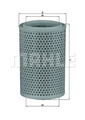 Filtr powietrza Mahle Original LX660 cena, od 12,46 USD