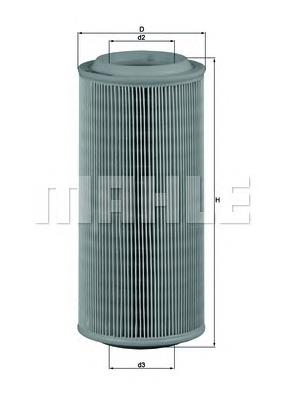 Filtr powietrza Mahle Original LX685 cena, od 13,25 USD