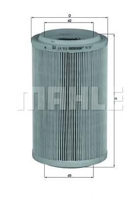 LX913 Mahle Original Filtr powietrza