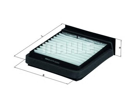 LA376 Mahle Original Filtr kabiny