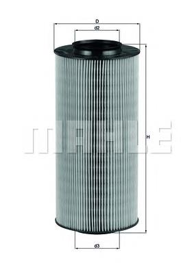 Filtr powietrza Mahle Original LX918 cena, od 13,25 USD