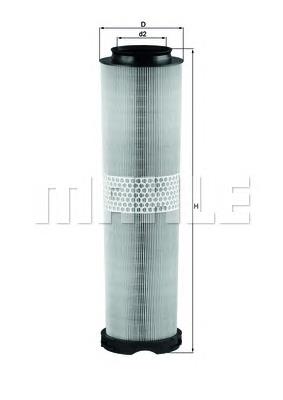 Filtr powietrza Mahle Original LX8166 cena, od 21,06 USD