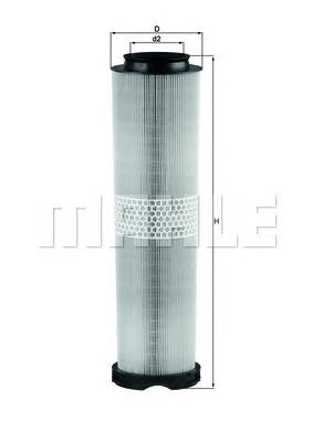 Filtr powietrza Mahle Original LX8164 cena, od 19,15 USD